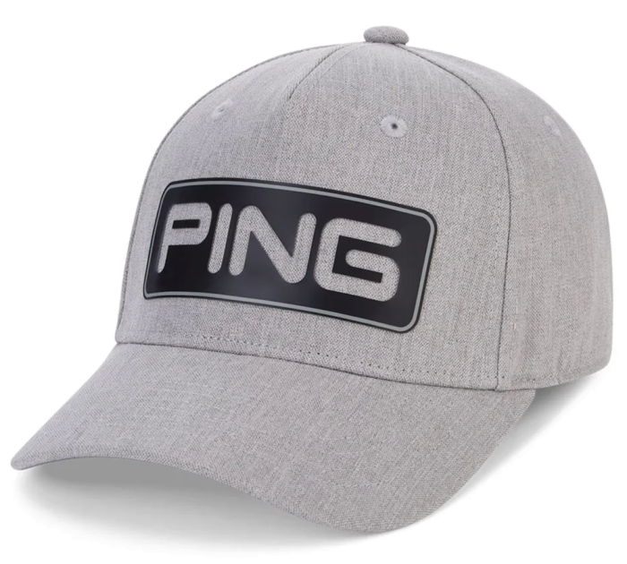 Ping Ranger Hat PING Tour Classic Golf Hat - Heather Grey from Discount Golf Store