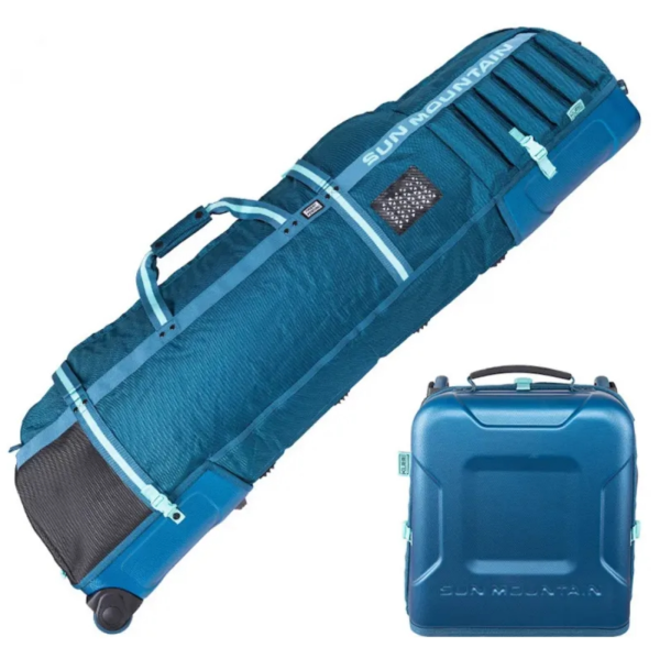 Gold Gear Direct - Sun Mountain Kube Golf Travel Cover - Blue/Spruce/Waterfall - Image 4