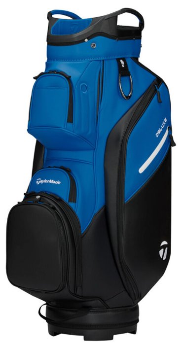 Gold Gear Direct - TaylorMade Deluxe Golf Cart Bag Black/Blue - Image 2