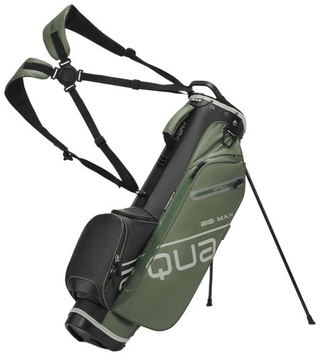Big Max Aqua 7H Golf Stand Bag - Black/Olive/Off White