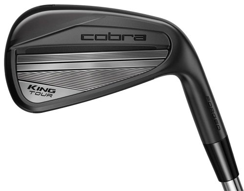 Cobra KING Tour Black Golf Irons - Steel Shaft