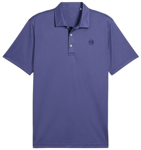 Puma Pure 2.0 Golf Polo Shirt - Blue Crystal