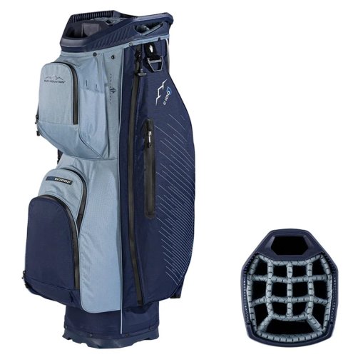 Sun Mountain C-100 H2NO 14-Way Golf Cart Bag - Navy/Ash/Platinum 