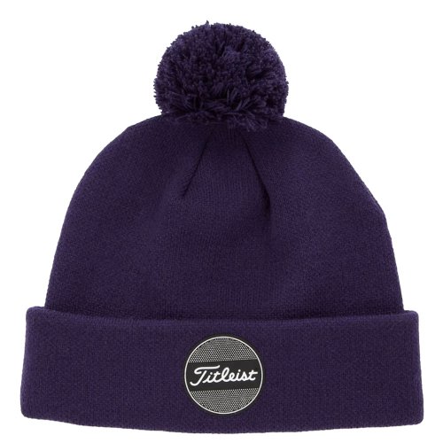 Titleist Boardwalk Pom Pom Golf Beanie - Navy 