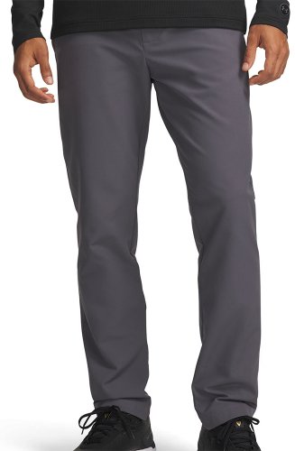 Under Armour Drive ColdGear Infrared Tapered Golf Trousers - Castlerock/White (025)