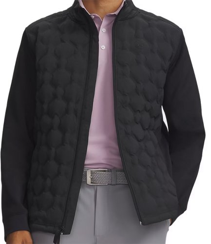 Under Armour Drive Down Hybrid Golf Jacket - Black (001)