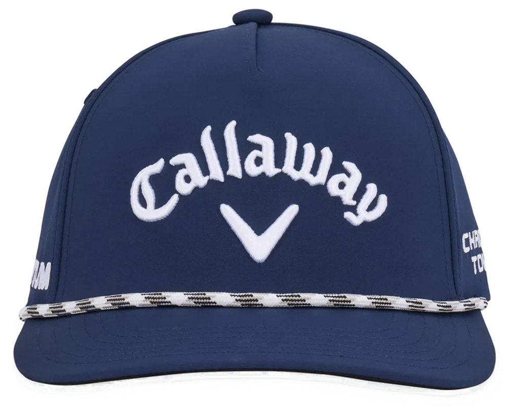 Callaway Tour Authentic Performance Pro Adjustable Rope Golf Hat - Navy ...
